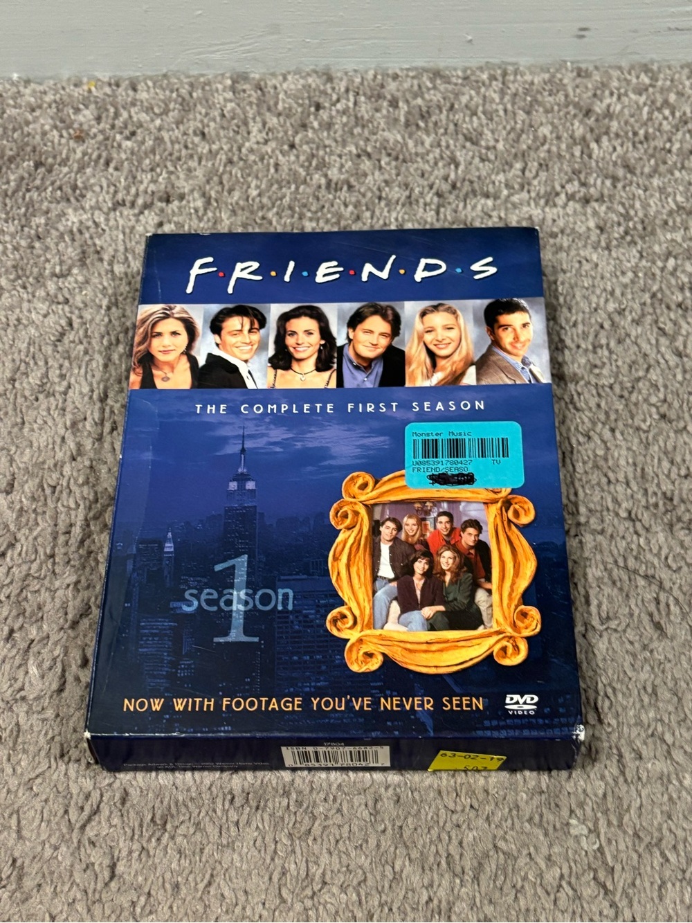 FRIENDS DVD Box Set Blue Cover
